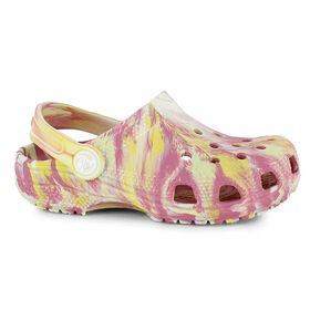  Crocs Classic Marbled Glow-in-the-Dark Clog-K Right Side View