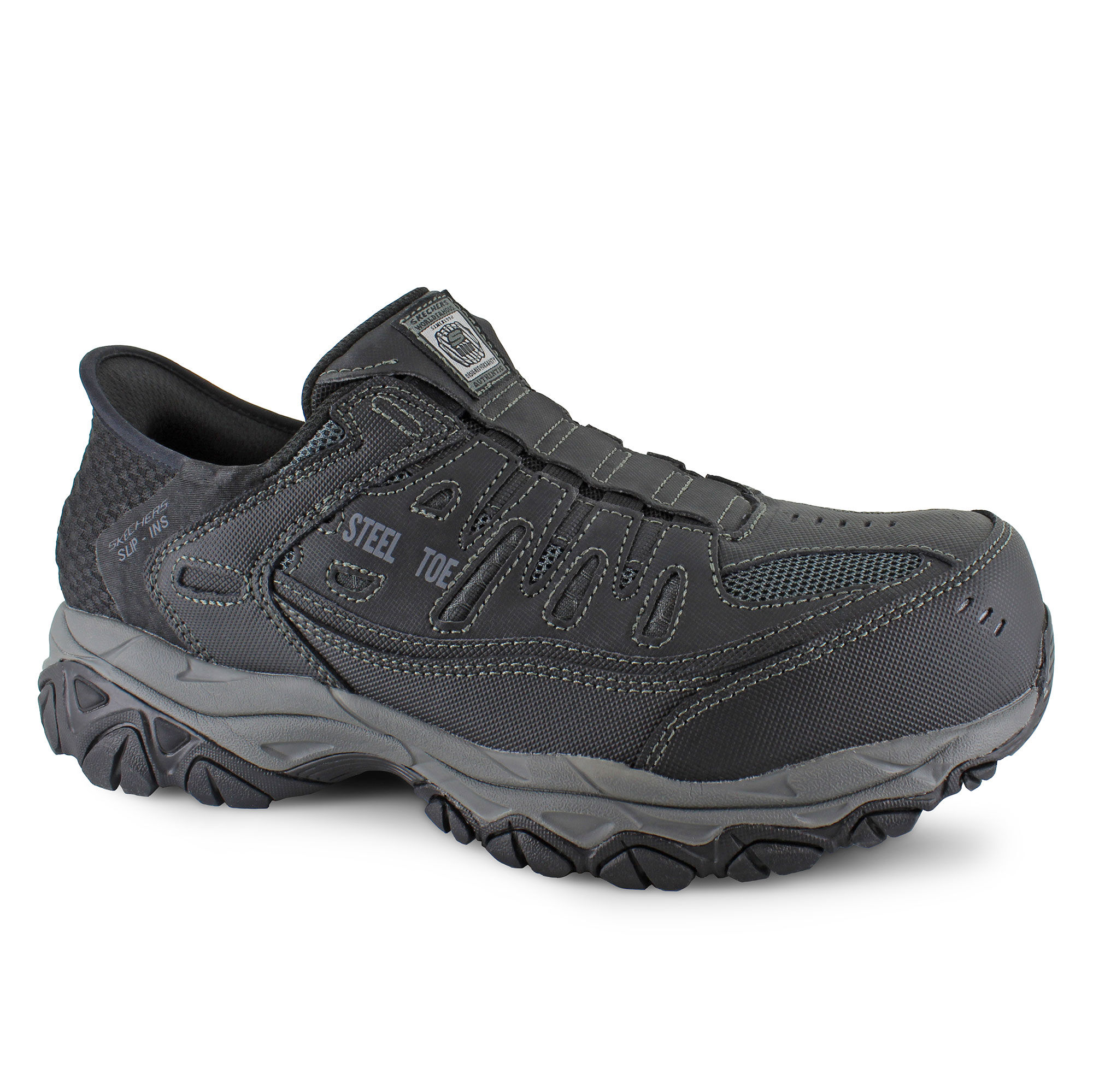 Steel toe boots shoe department clearance