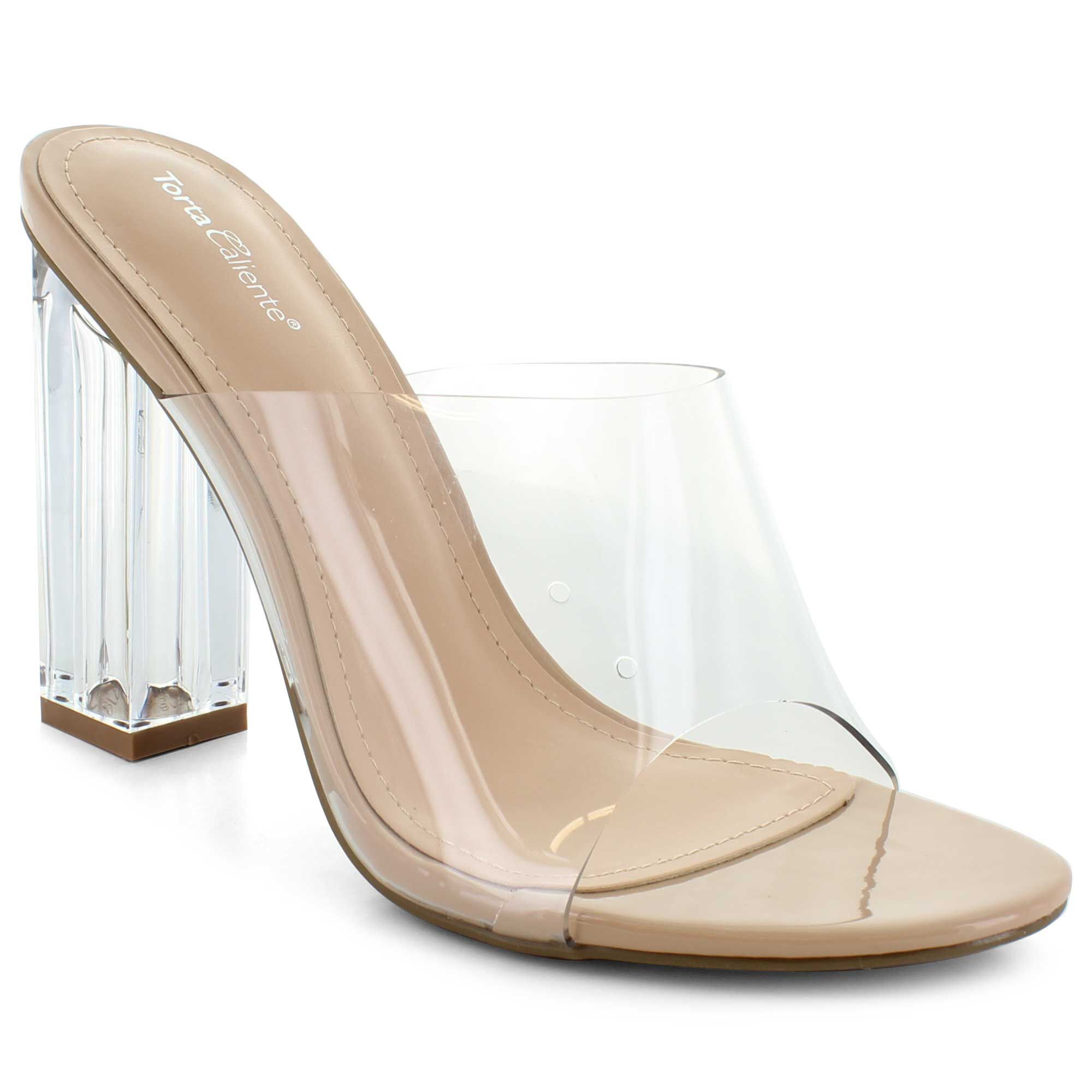 Clear dress discount shoes for women