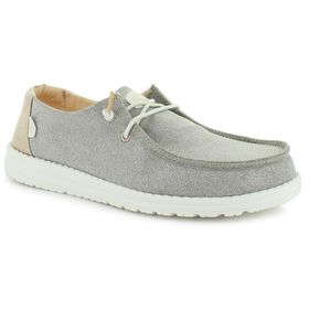  HEYDUDE Wendy Metallic Sparkle Right Side View