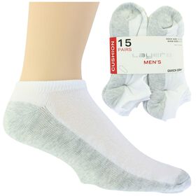  Men's Layer 8 Cushion No-Show 15 for $10 Side View With Package