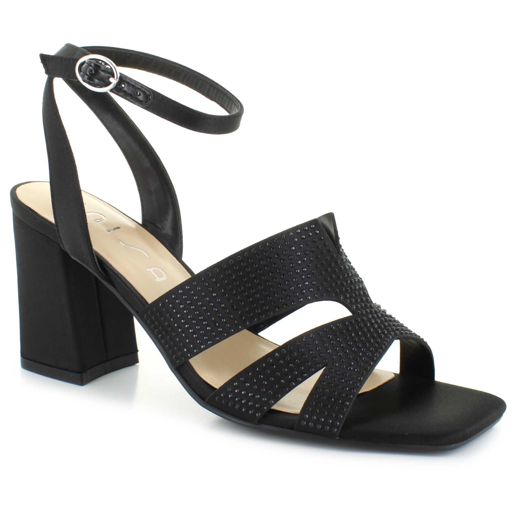 Black heels shoe dept store