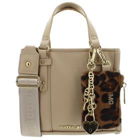  Madden Girl Tote With Small Pouch Clip-On Front View