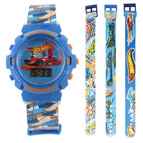 Watches & Jewelry Hot Wheels Interchangeable Watch Set Front Set View