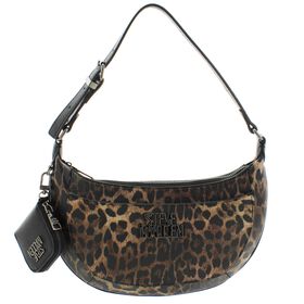  Steve Madden BCHAPEL Leopard-Print Shoulder Bag Front View