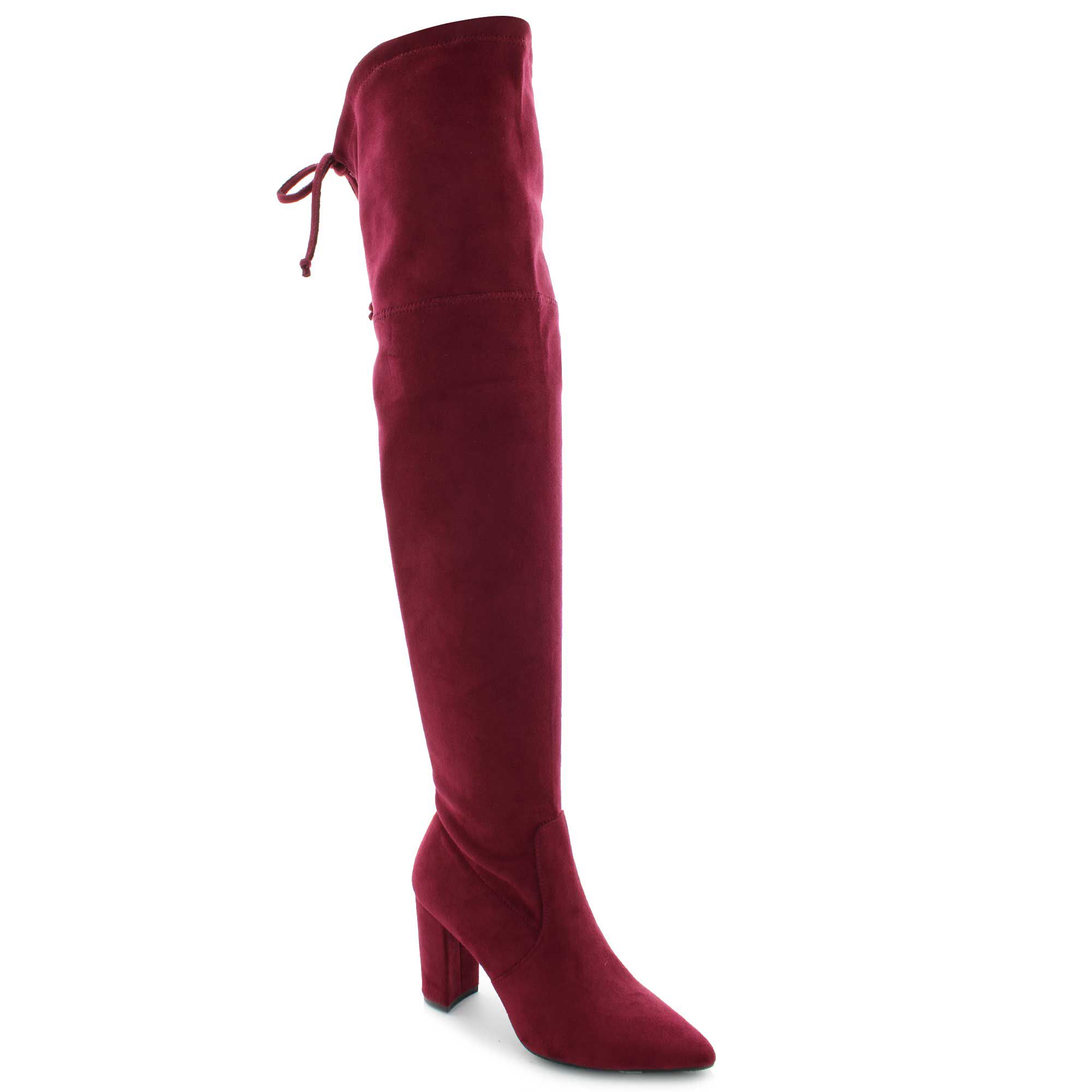 Dominique top red boots