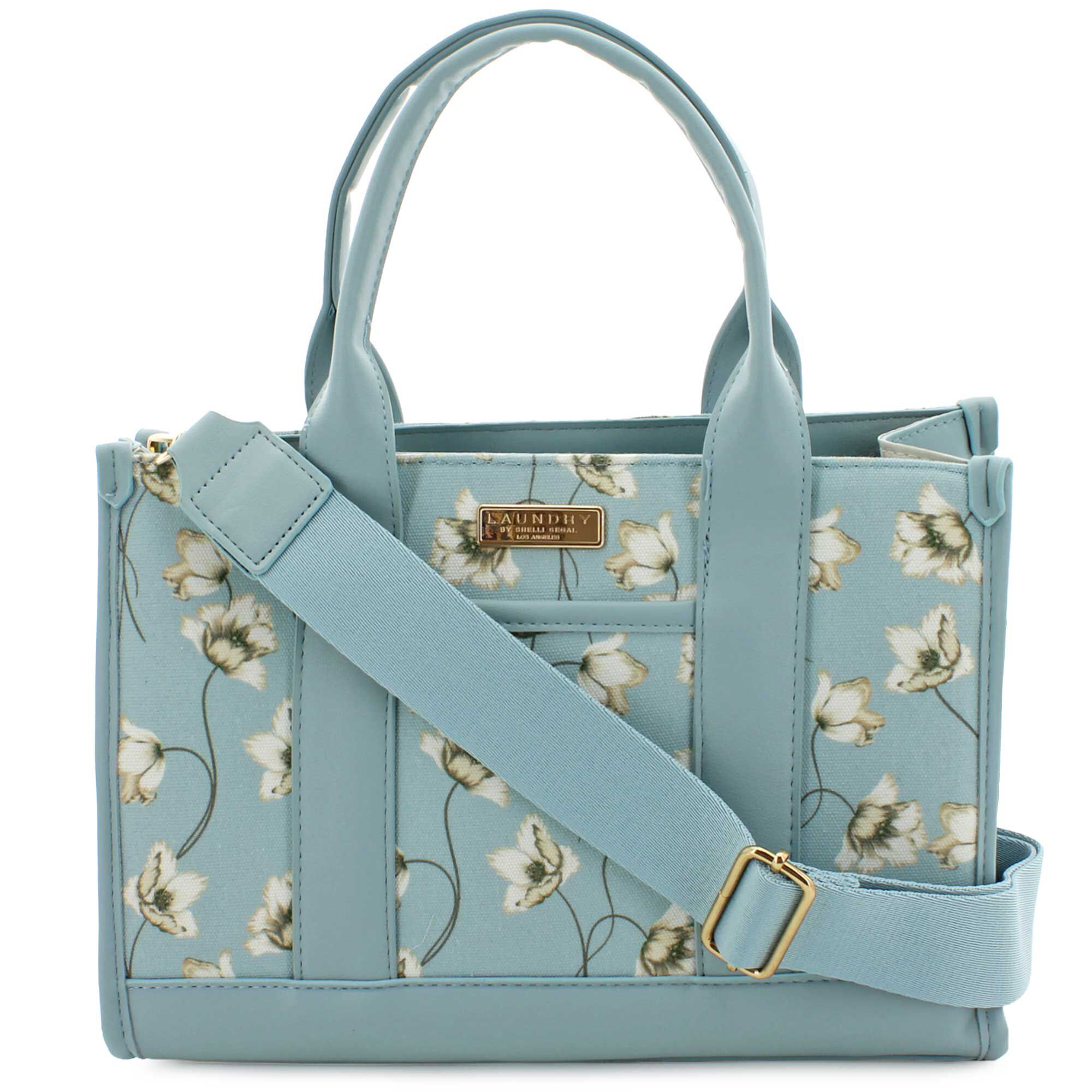 Laundry Monica Floral-Print Canvas Tote Front View