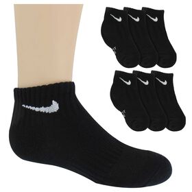 Infants' Socks Kids' Nike Cushioned Ankle 6-Pair Pack Side View With Package