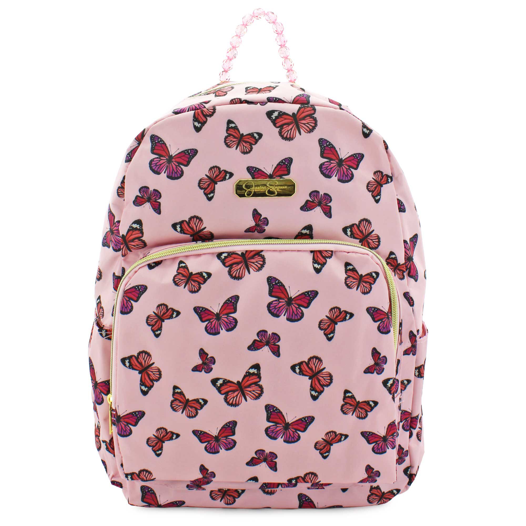 Jessica Simpson Butterfly Backpack Front View