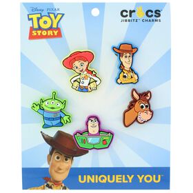  Crocs Jibbitz Toy Story Character 5-Pack Front Package View