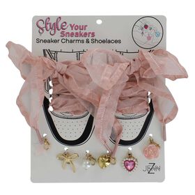 Keychains and Charms Sheer-Themed Sneaker Charms & Shoelaces Front Package View