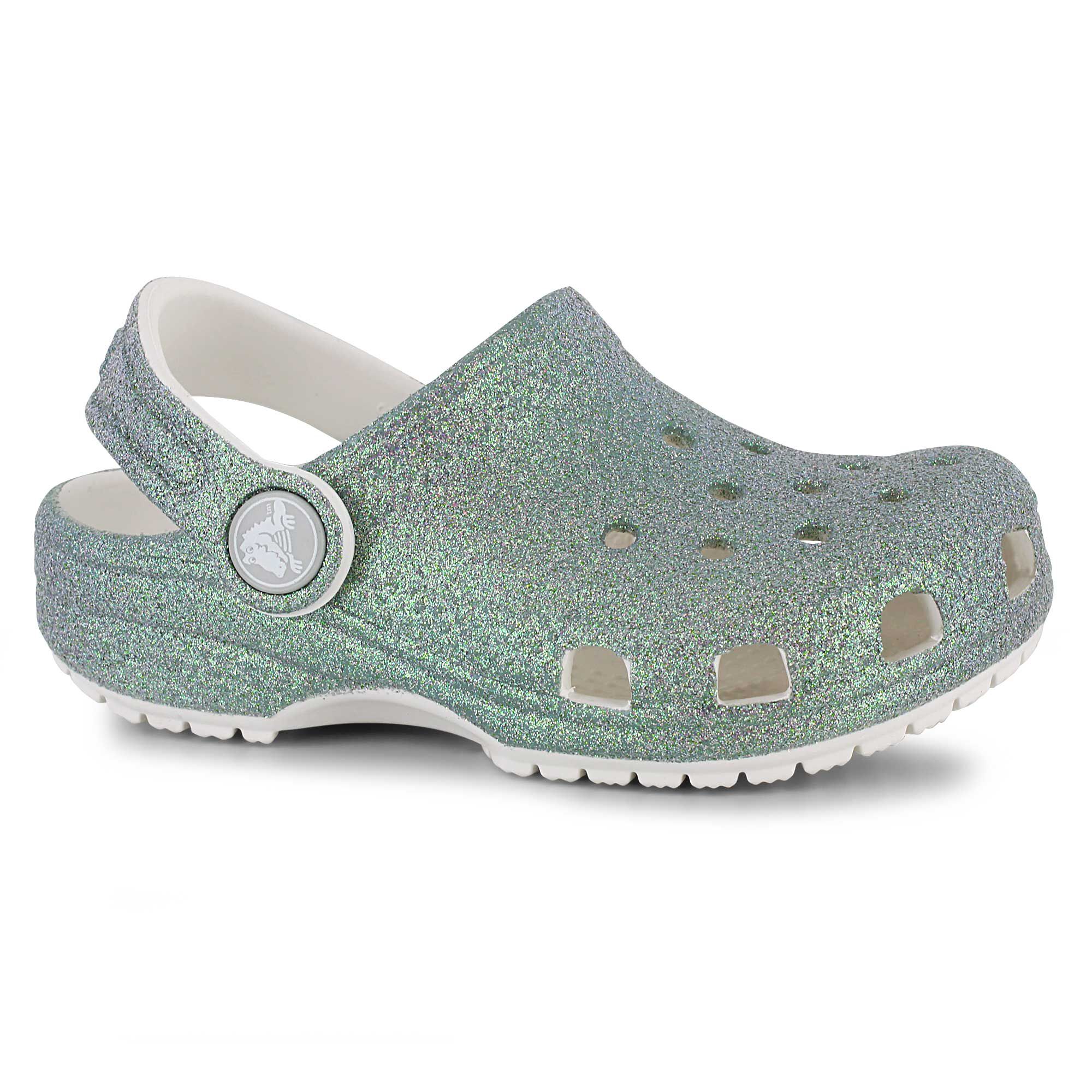 Crocs Classic Glitter Clog-T Right Side View