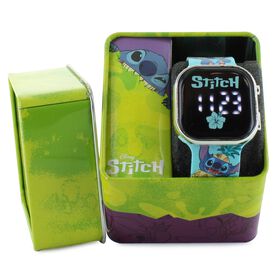 Characters & Collaborations: Shoes & Accessories Disney Stitch Hawaiian Digital Watch Watch In Tin View