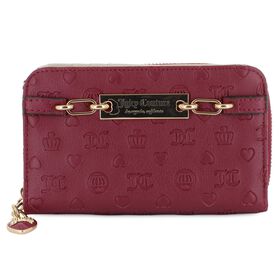  Juicy Couture Embossed Sweetie Pie Wallet Front View