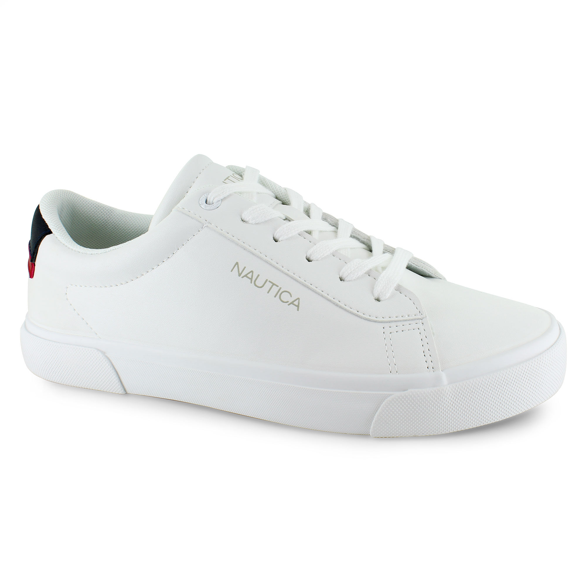 Nautica white sneakers womens outlet