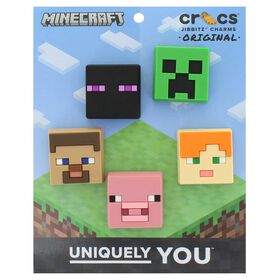 Other Crocs Jibbitz MINECRAFT 5-Pack Front Package View