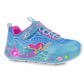 Mermaid Shoes and Accessories Skechers S-Lights - Mermaid Dreams Right Side View