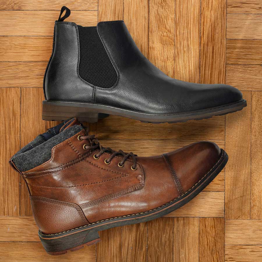 Men's boots at shoe show hotsell