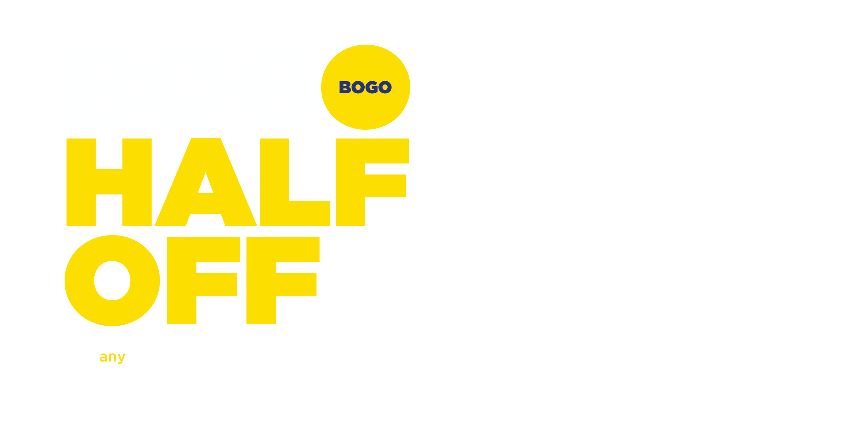 BOGO Sale.