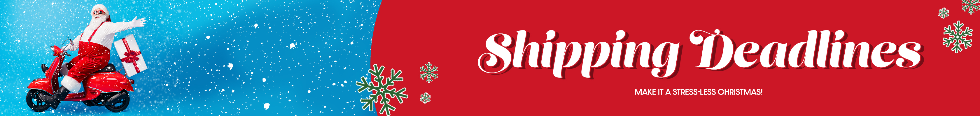 Holiday Shipping Schedule Shop Now at SHOE SHOW MEGA