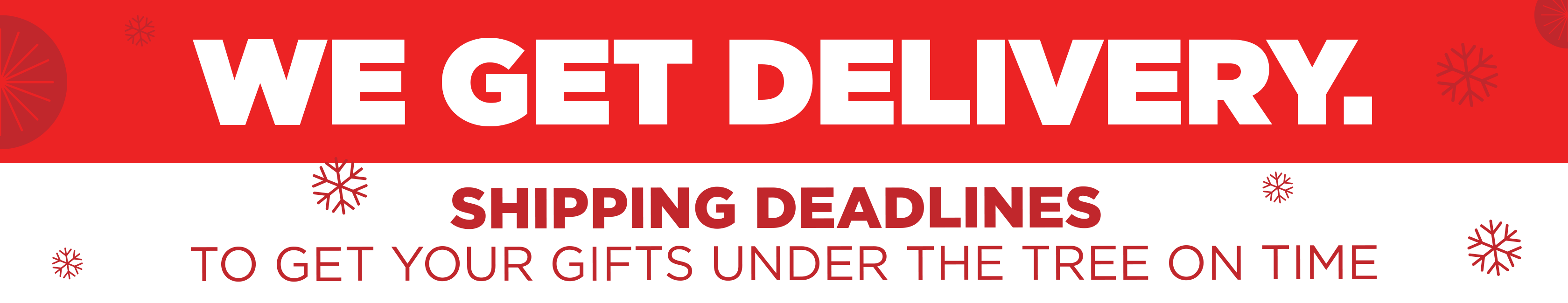 Holiday Shipping Schedule Shop Now at SHOE SHOW MEGA