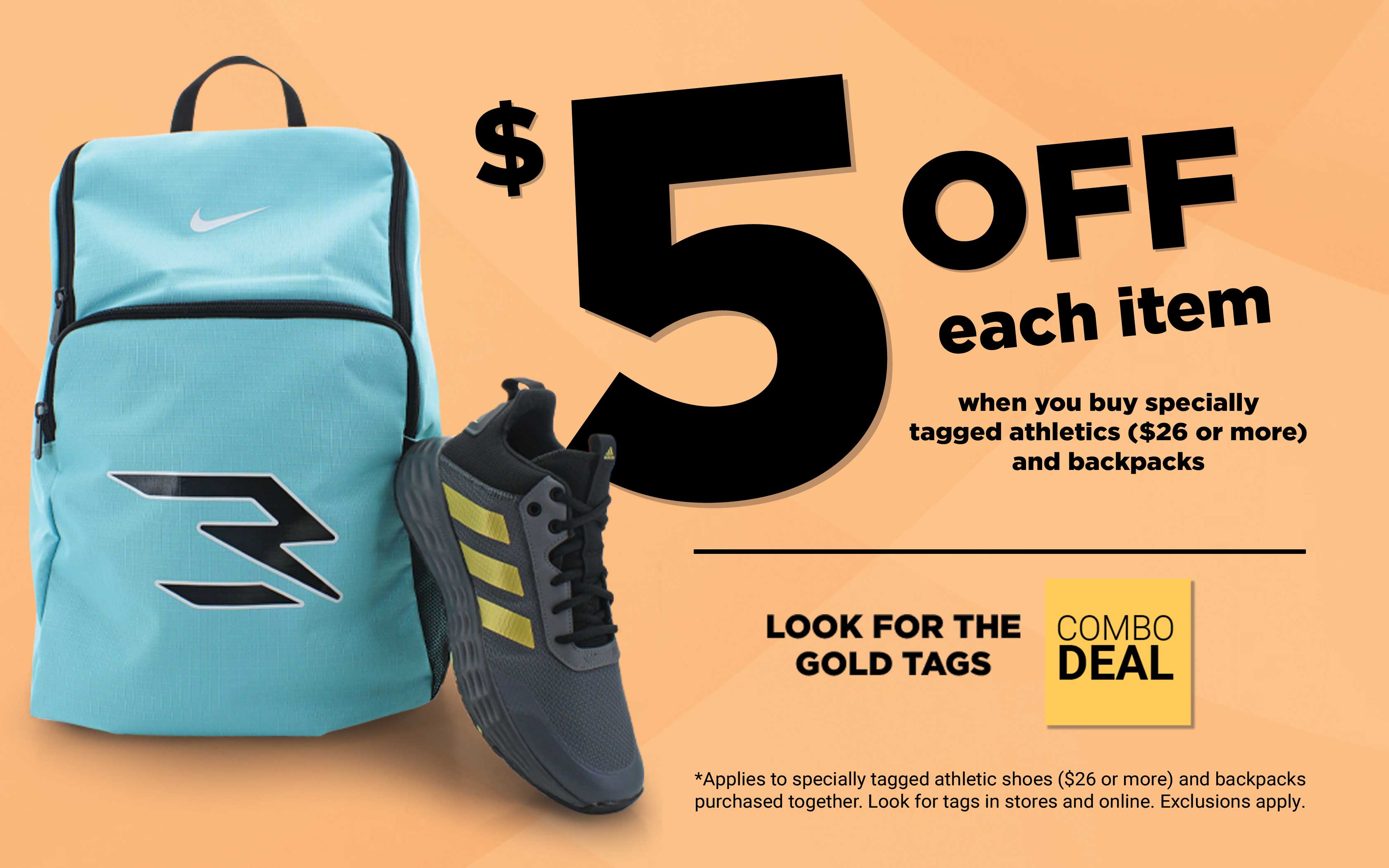 Back to School Combo Deal SHOE SHOW MEGA