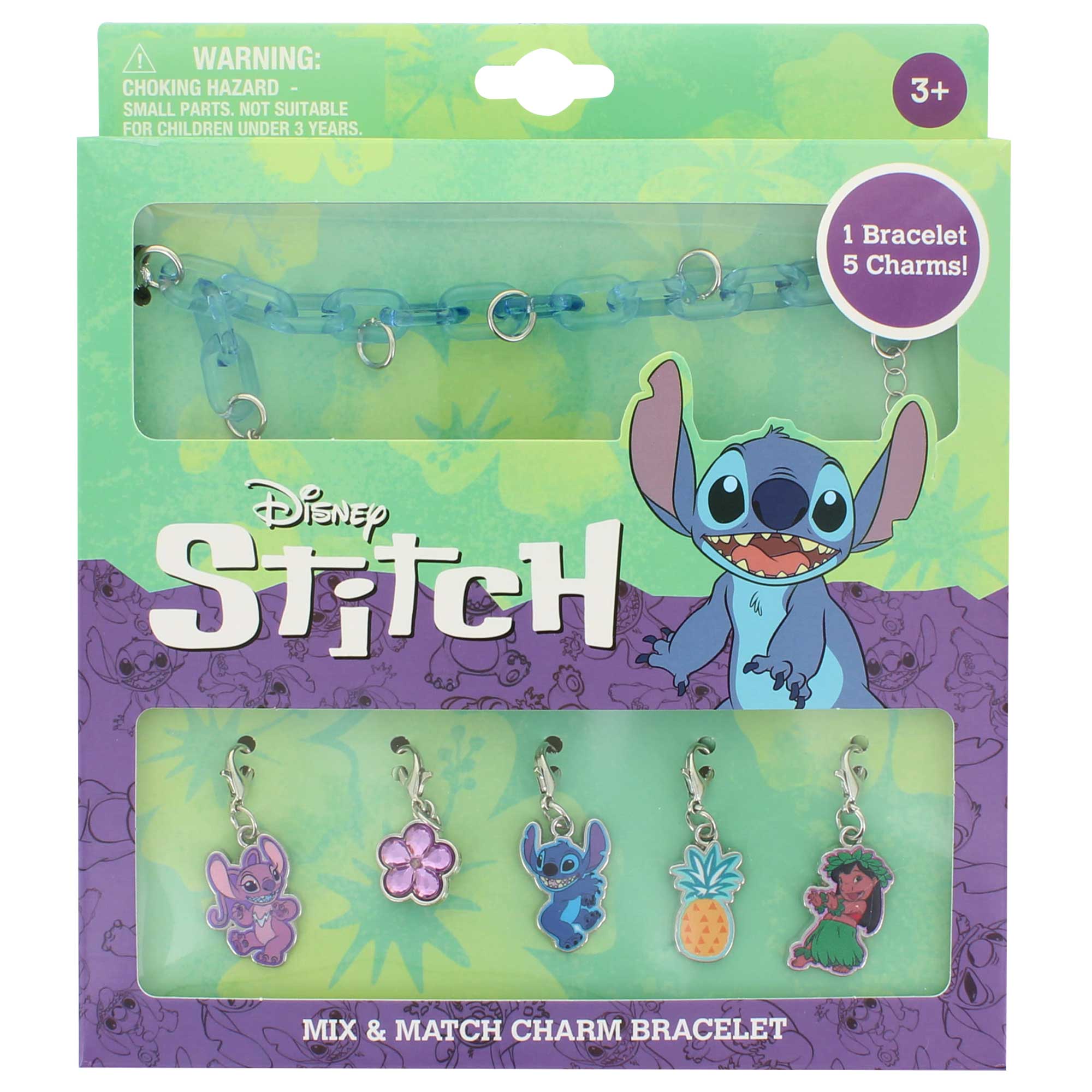 Disney Stitch Mix And Match Charm Bracelet