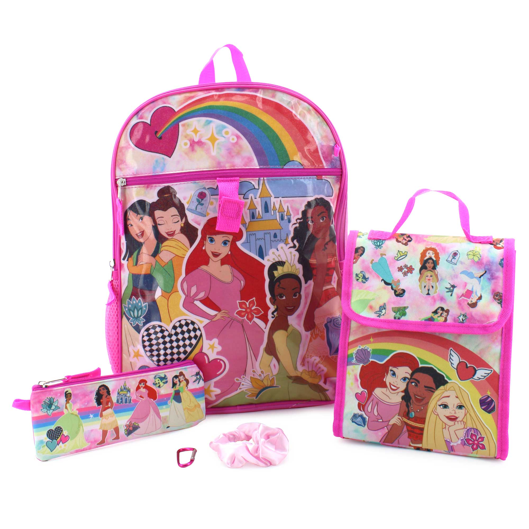 SHOE DEPT. ENCORE Disney Princess 5Piece Backpack Set Hamilton Place