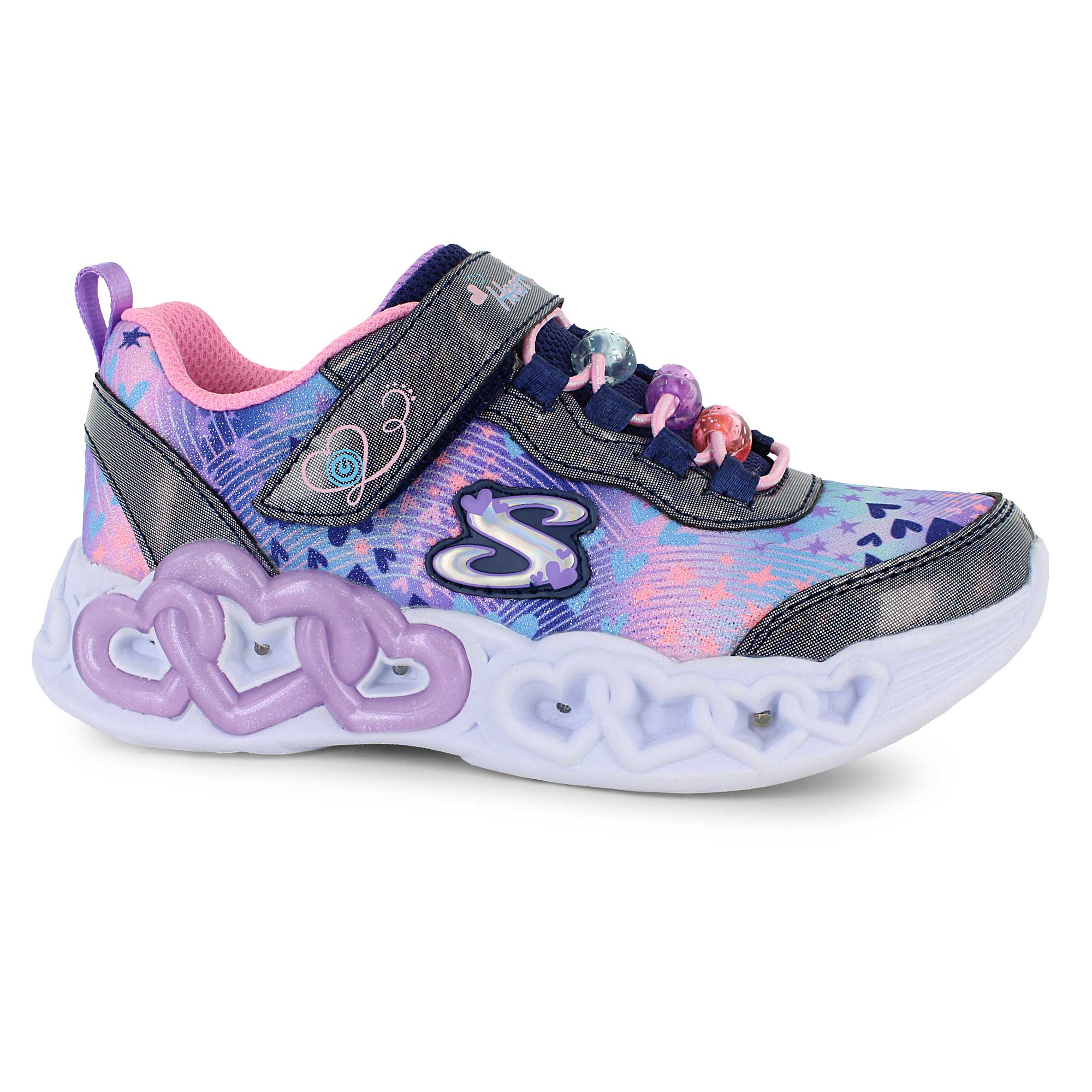 Skechers Infinite Heart Lights - Jewels