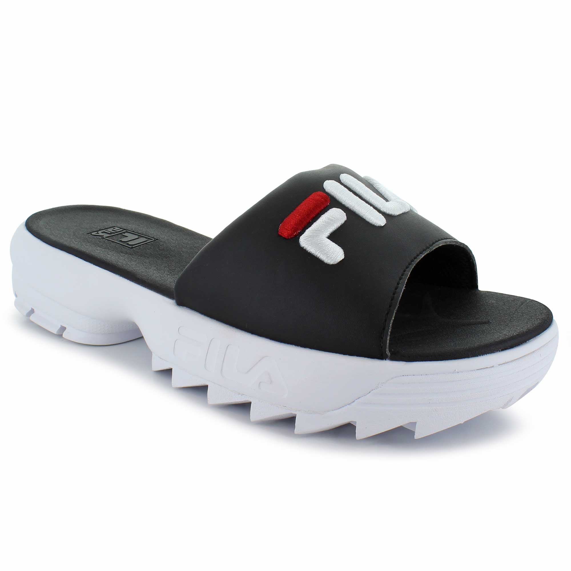 fila disruptor bold slides