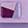 New Arrivals Lady Couture Sally Bag, Lilac, swatch