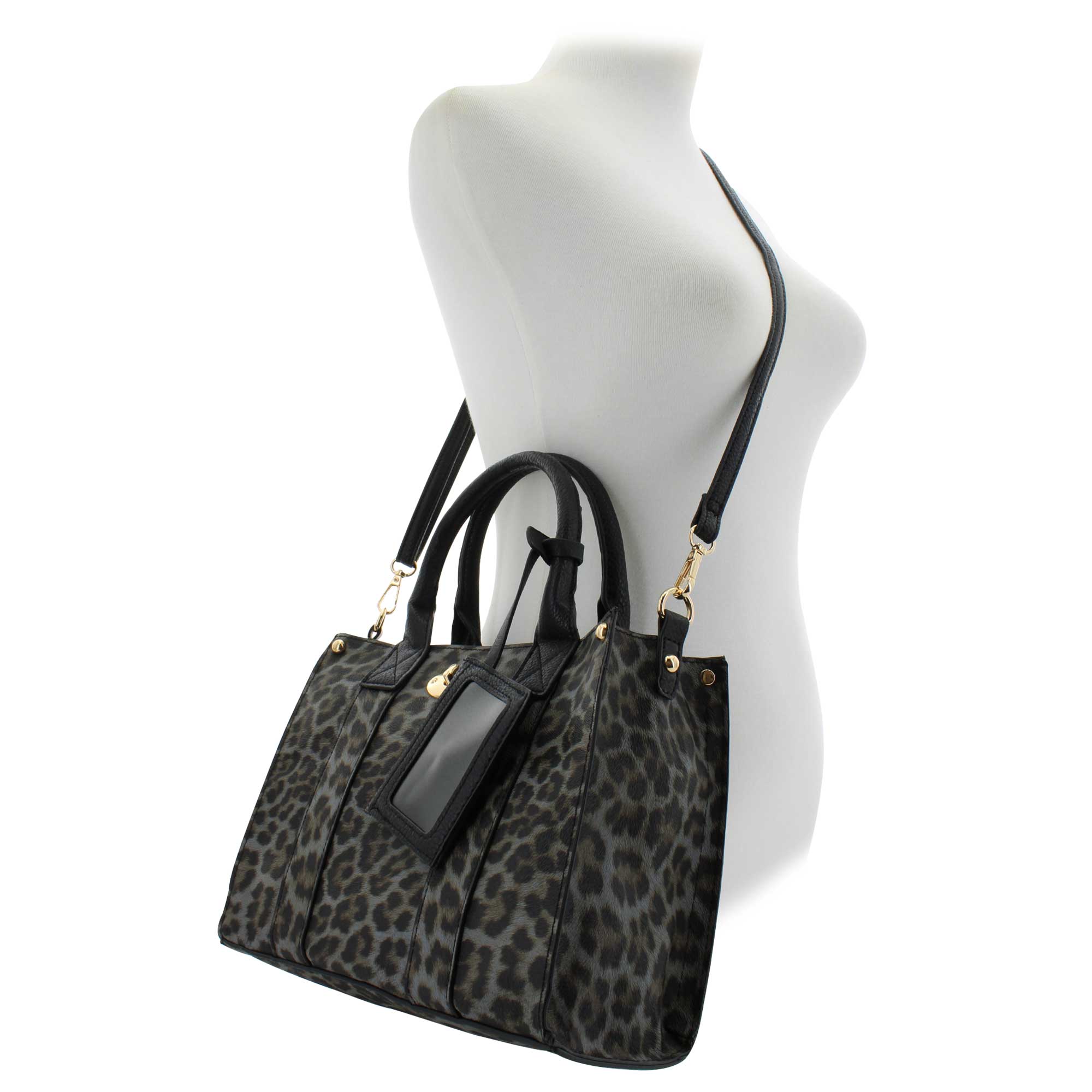 DS Bags Leopard-Print Martha Tote