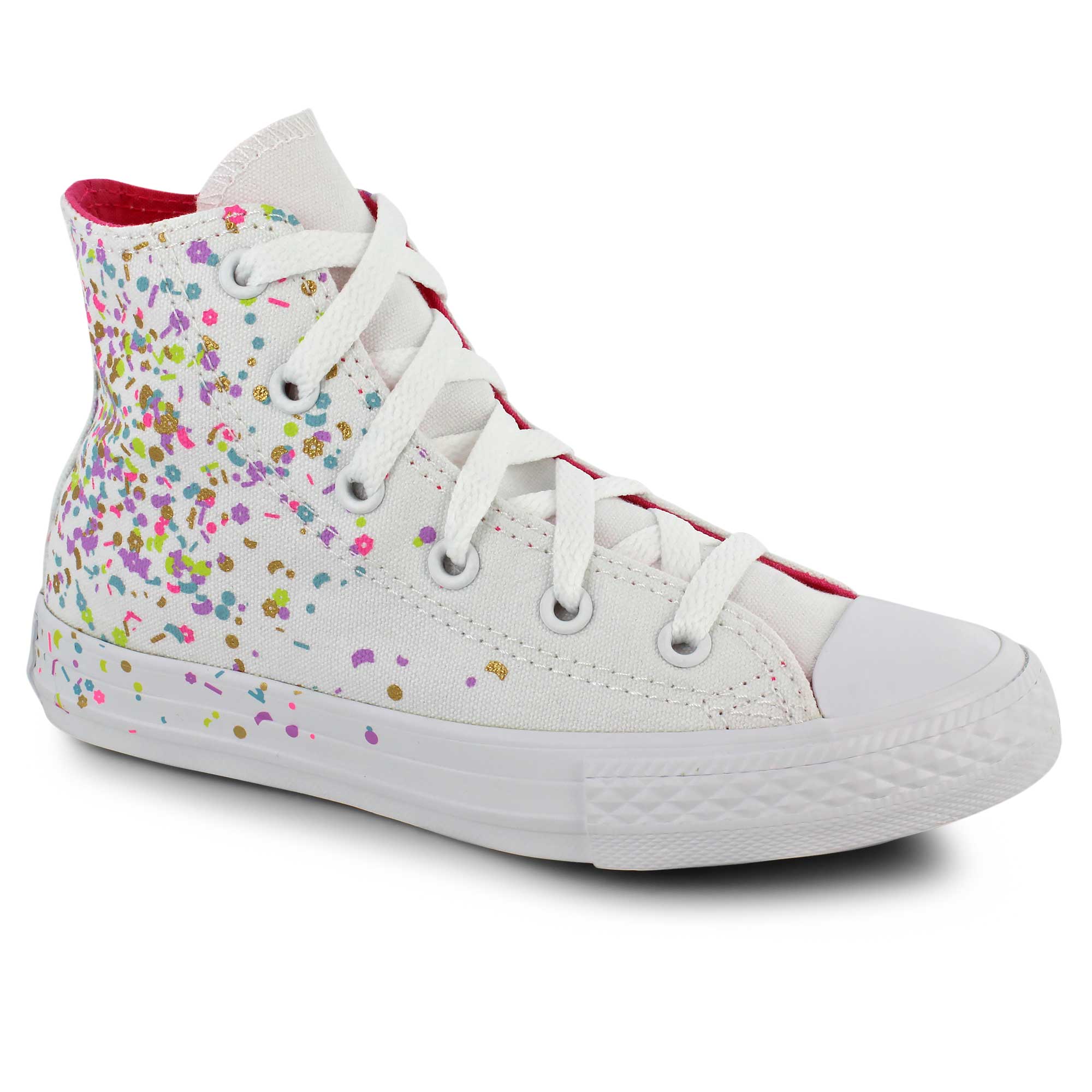 confetti converse high tops