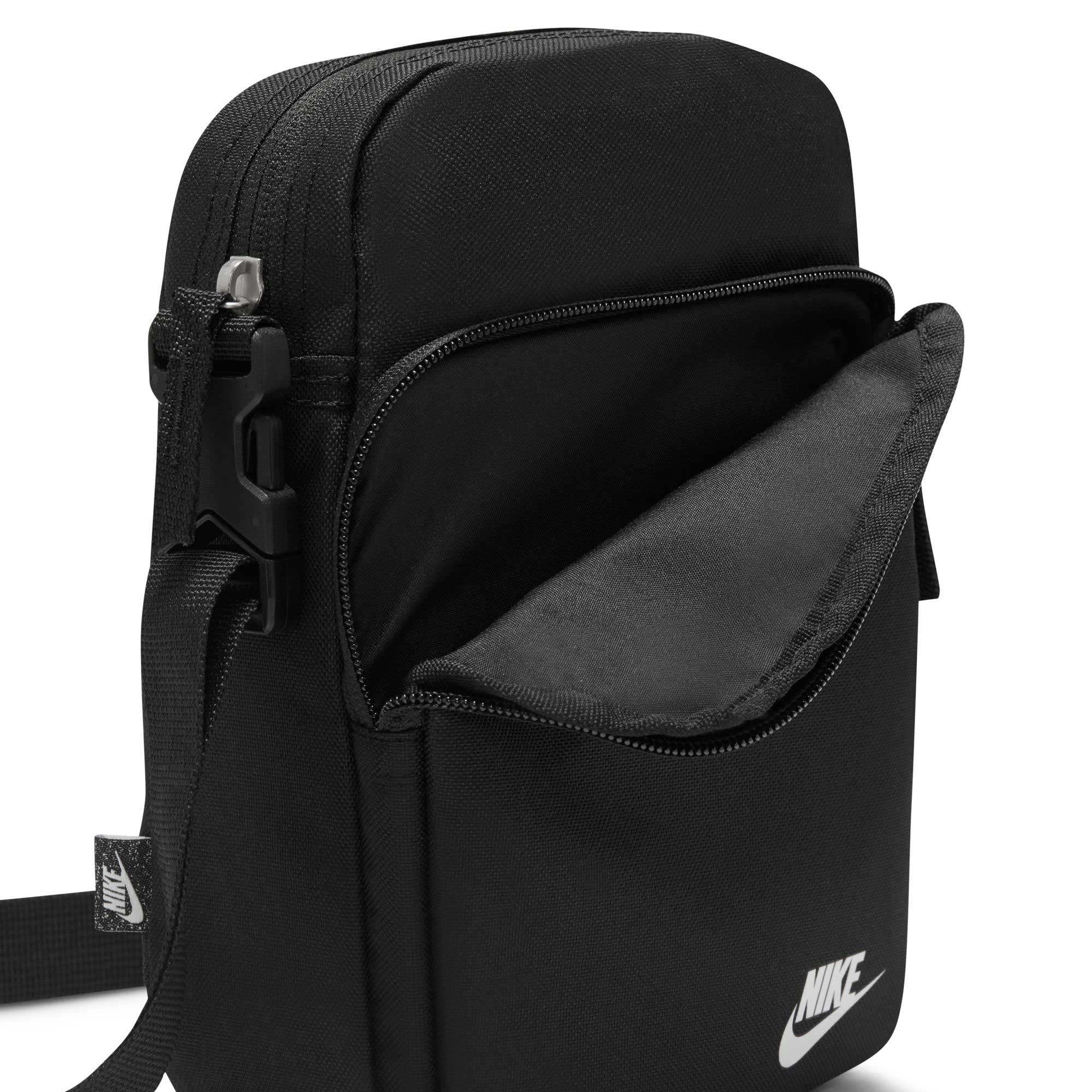 Nike Heritage Small Light Silver Crossbody at Hamilton Place