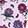 Socks Women's Converse Floral-Print Liner 3-Pair Pack, Pink/White/Hot Pink, swatch