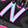 Holiday Shoes New Balance WT410, Black/Pink/Light Blue, swatch