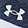  Under Armour Charged Assert 10, Navy/White, swatch