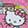  Hello Kitty Apple-Print Watch & Flashing Lights, Pink, swatch