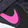 Performance Nike Revolution 5 FlyEase, Black/Purple/Pink, swatch