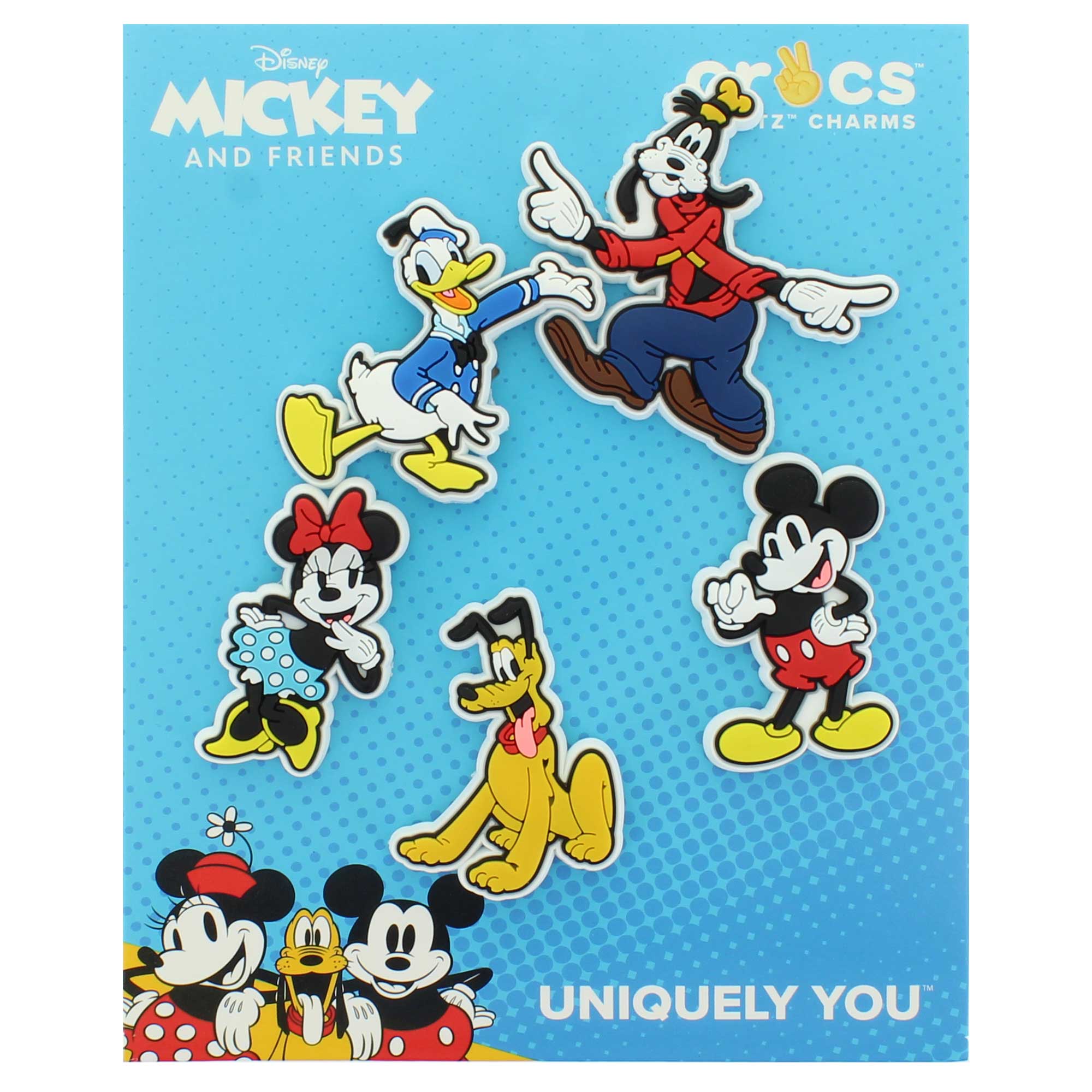 Crocs 5-Pack Disney Mickey & Friends Jibbitz Charms