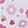  Willow & Ruby Hearts & Cherries Mini Bag With Pom, Pink, swatch