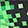  HEYDUDE Wally Funk Youth Minecraft Creeper, Black/Green, swatch