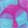 Other Glitter Popper Fidget Ball, Blue/Pink, swatch