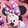  Disney Minnie Mouse Glitter Hair Bow 6 Pack, Multi-Color, swatch