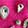  Couture Gems Faux-Jewel Beret, Fuchsia, swatch