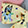  Bluey Hair Bows 7-Piece Pack, Multi-Color, swatch