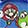  Super Mario Light-Up Digital Watch, Blue/Red, swatch