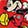 Hats Disney Mickey Mouse Hat And Mitten Set, Red/Black, swatch