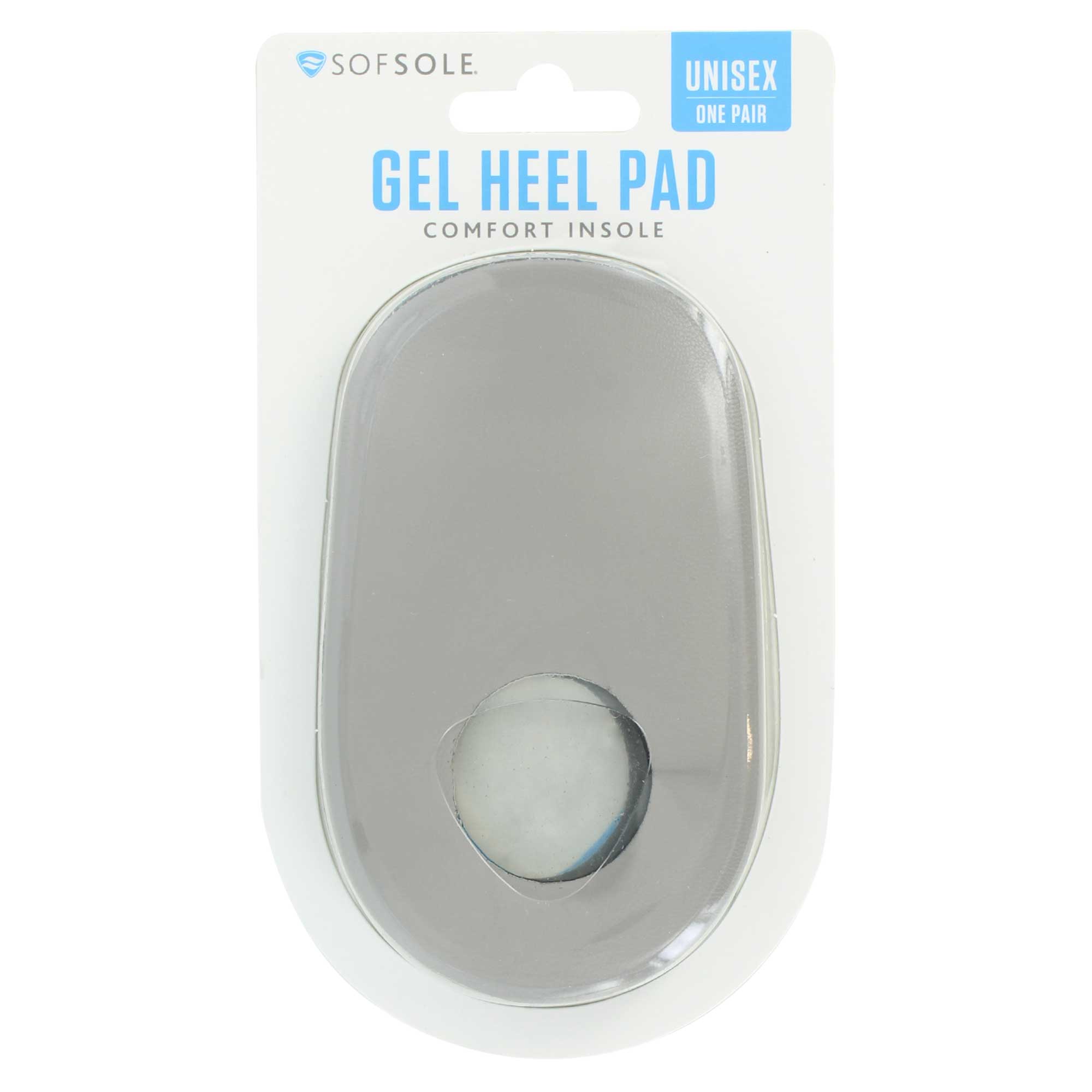 Sof Sole Gel Heel Pad Comfort Insole 1 Pair