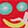  Women's ET/TU Happy Face With Pom 3-Pair Pack, Coral/Teal/Yellow, swatch
